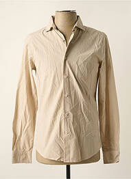 Chemise manches longues manches longues beige DOCKERS homme