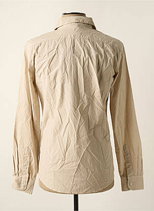 Chemise manches longues manches longues beige DOCKERS homme