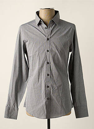 Chemise manches longues manches longues gris MONTAGUT homme