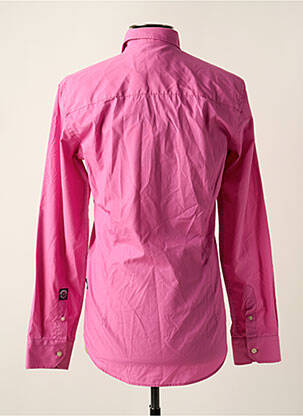 Chemise manches longues manches longues rose GALVANNI homme
