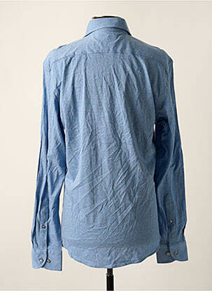 Chemise manches longues manches longues bleu PROFUOMO homme