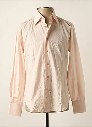 Chemise manches longues manches longues rose COTON DOUX homme