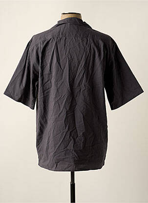 Chemise manches courtes col tailleur gris THE KOOPLES homme
