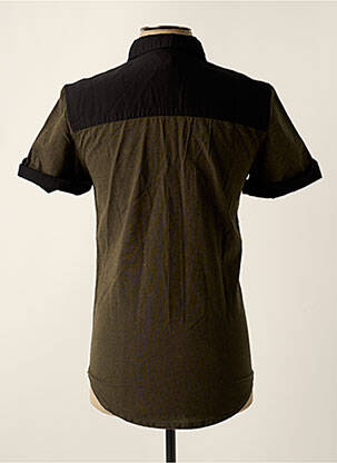 Chemise manches courtes poches vert LIBERTO homme
