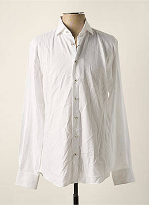 Chemise manches longues blanc PROFUOMO pour homme