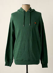 Sweat-shirt à capuche vert ELLESSE pour homme seconde vue