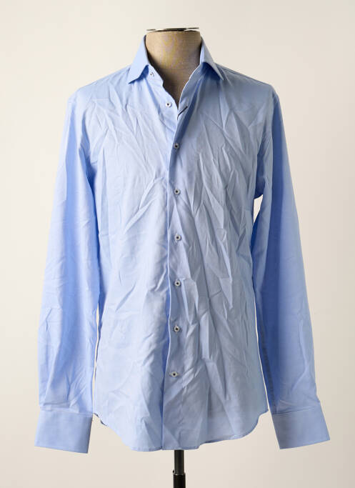 Chemise manches longues bleu PROFUOMO pour homme