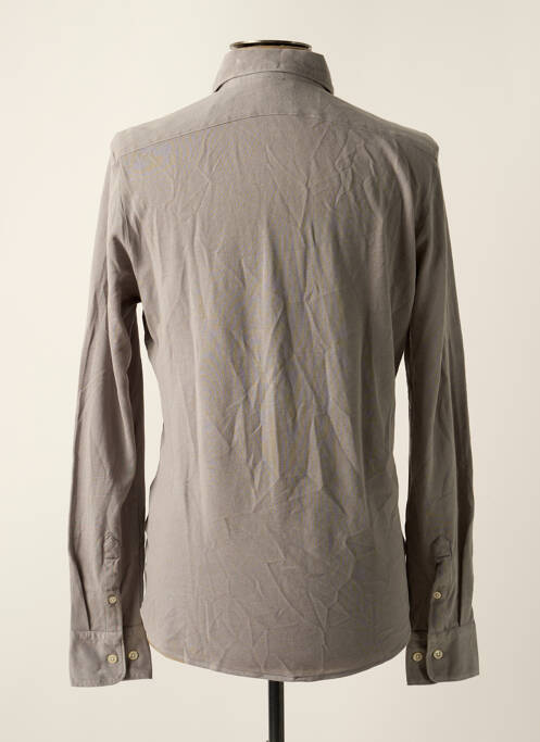 Chemise manches longues gris FACONNABLE pour homme
