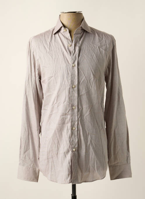 Chemise manches longues gris RALPH LAUREN pour homme