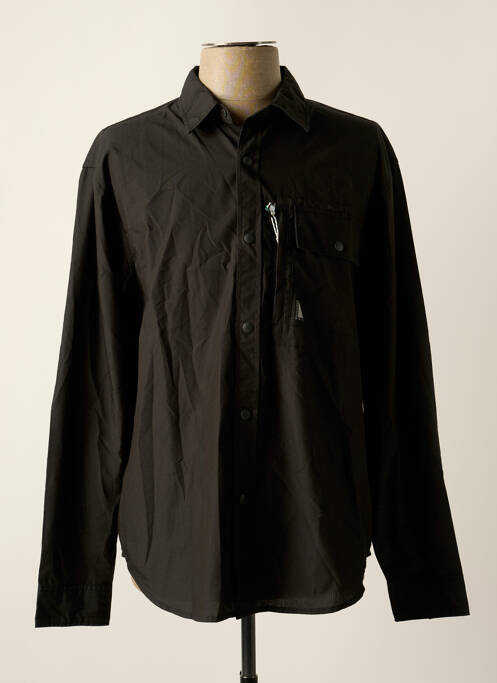 Chemise manches longues noir DOCKERS pour homme