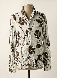 Chemise manches longues manches longues marron THE KOOPLES homme