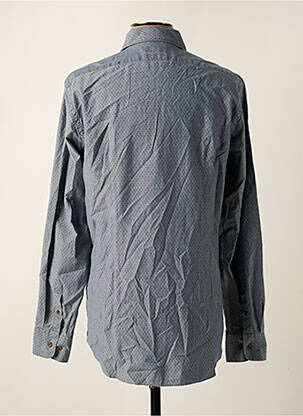Chemise manches longues manches longues bleu FACONNABLE homme