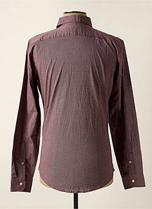 Chemise manches longues manches longues rouge DOCKERS homme