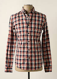 Chemise manches longues poches rouge DOCKERS homme