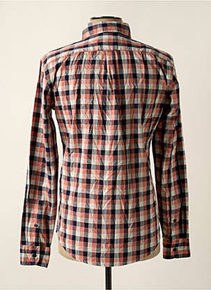 Chemise manches longues poches rouge DOCKERS homme