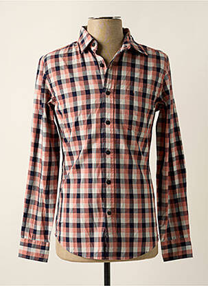 Chemise manches longues poches rose DOCKERS homme