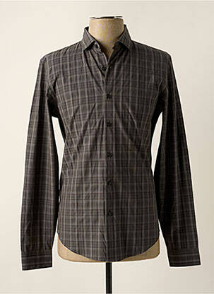 Chemise manches longues manches longues gris DOCKERS homme