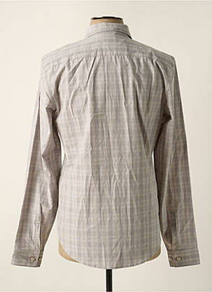 Chemise manches longues manches longues gris DOCKERS homme