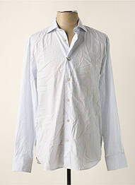 Chemise manches longues manches longues bleu FACONNABLE homme