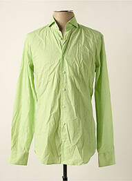 Chemise manches longues manches longues vert BLUE INDUSTRY homme