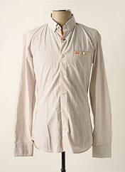 Chemise manches longues beige BLAINE pour homme seconde vue