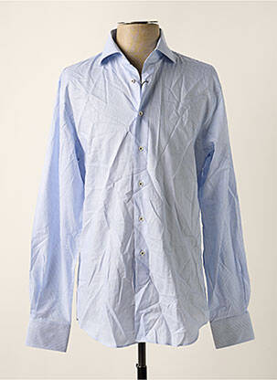 Chemise manches longues bleu PROFUOMO pour homme