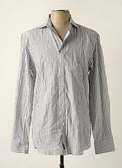 Chemise manches longues gris FACONNABLE pour homme seconde vue