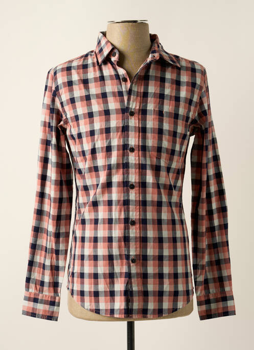 Chemise manches longues manches longues rose DOCKERS homme
