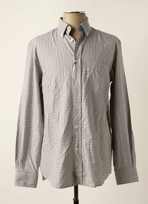 Chemise manches longues poches bleu FACONNABLE homme