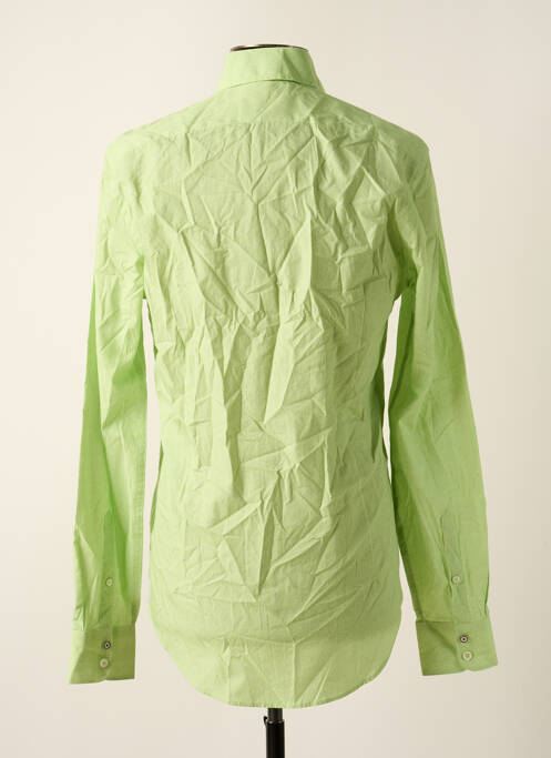 Chemise manches longues vert BLUE INDUSTRY pour homme