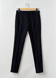 Pantalon chino fermeture zippée sous rabat avec crochet taille normale bleu THE KOOPLES homme