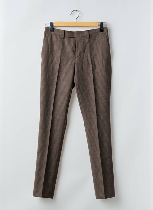 Pantalon chino marron THE KOOPLES pour homme