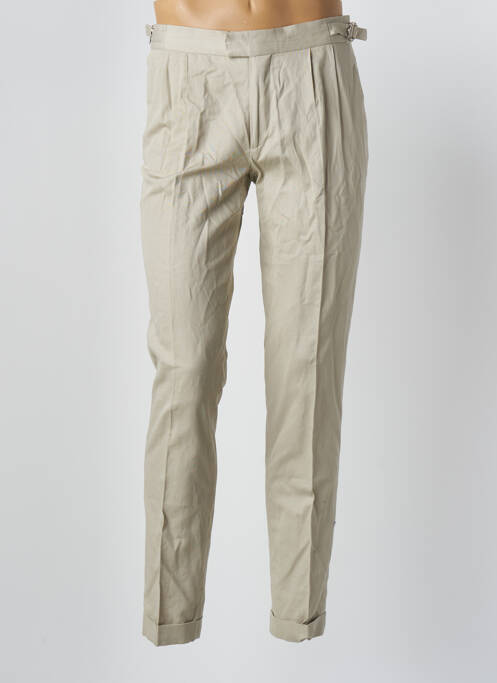 Pantalon slim beige THE KOOPLES pour homme