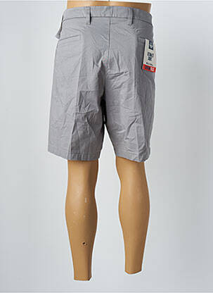 Bermuda stretch taille normale gris DOCKERS homme