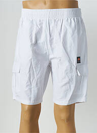 Short tissage popeline taille normale blanc ELLESSE homme