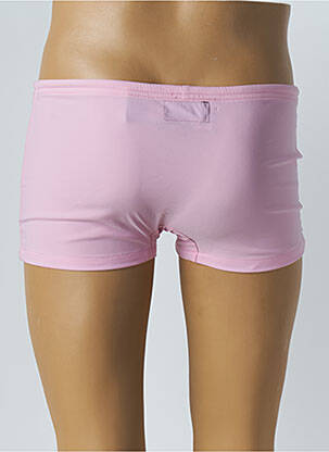 Short de bain tissage popeline rose HARMONT & BLAINE homme