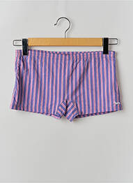 Short de bain imprimé rayures violet HARMONT & BLAINE homme