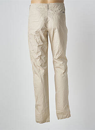 Pantalon chino tissage popeline taille normale beige TOMMY HILFIGER homme