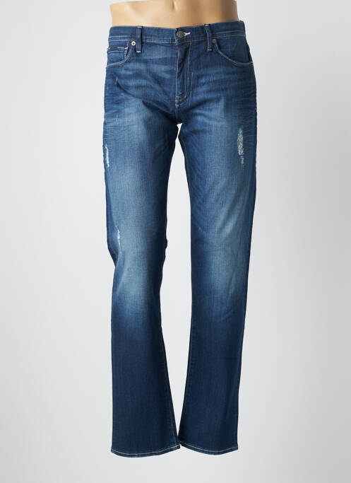 Jeans coupe droite bleu ARMANI EXCHANGE pour homme