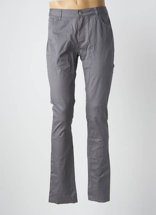 Pantalon slim gris DEFACTO pour homme