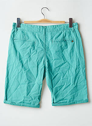 Bermuda coupe droite bleu TORRENTE homme