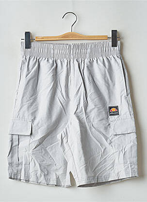 Bermuda taille élastique gris ELLESSE homme