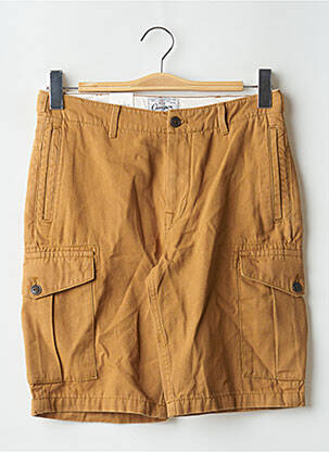 Bermuda coupe droite marron CHEVIGNON homme