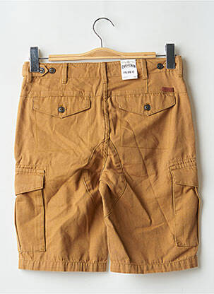 Bermuda coupe droite marron CHEVIGNON homme