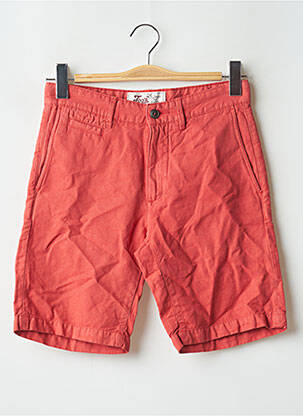 Bermuda coupe droite orange CHEVIGNON homme