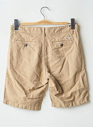 Bermuda coupe droite beige CHEVIGNON homme