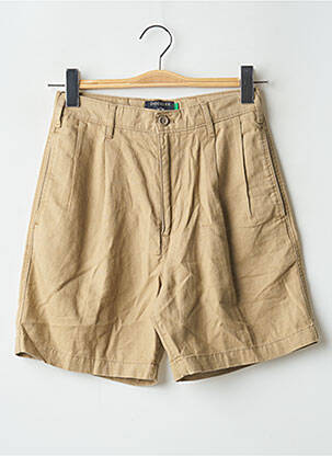 Bermuda coupe droite beige DOCKERS homme