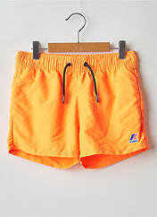 Short de bain orange KWAY pour garçon seconde vue