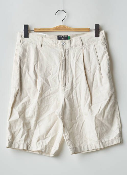 Bermuda beige DOCKERS pour homme