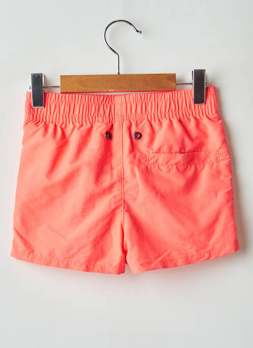 Short de bain orange KWAY pour garçon